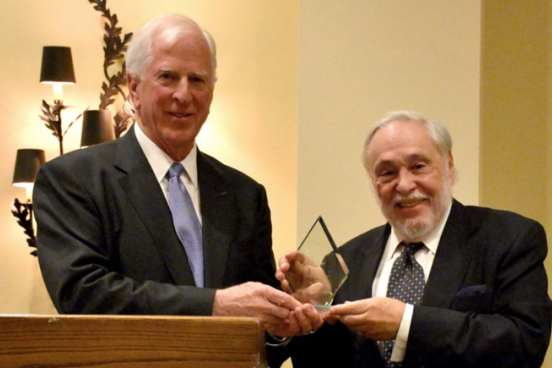 ruben armiñana receiving citizen of the year award