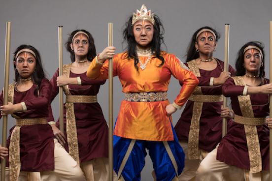 Leela Dance in "The Son of The Wind"