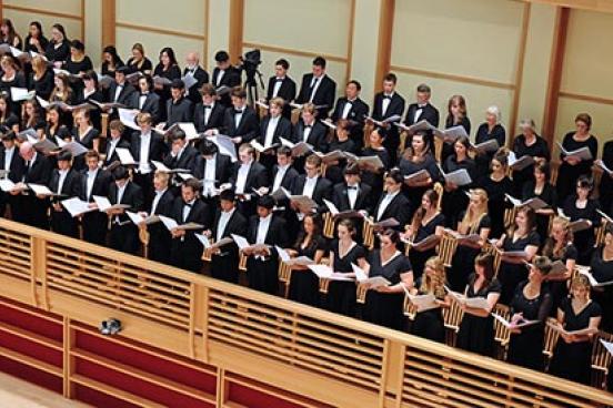 Sonoma State University choir performs