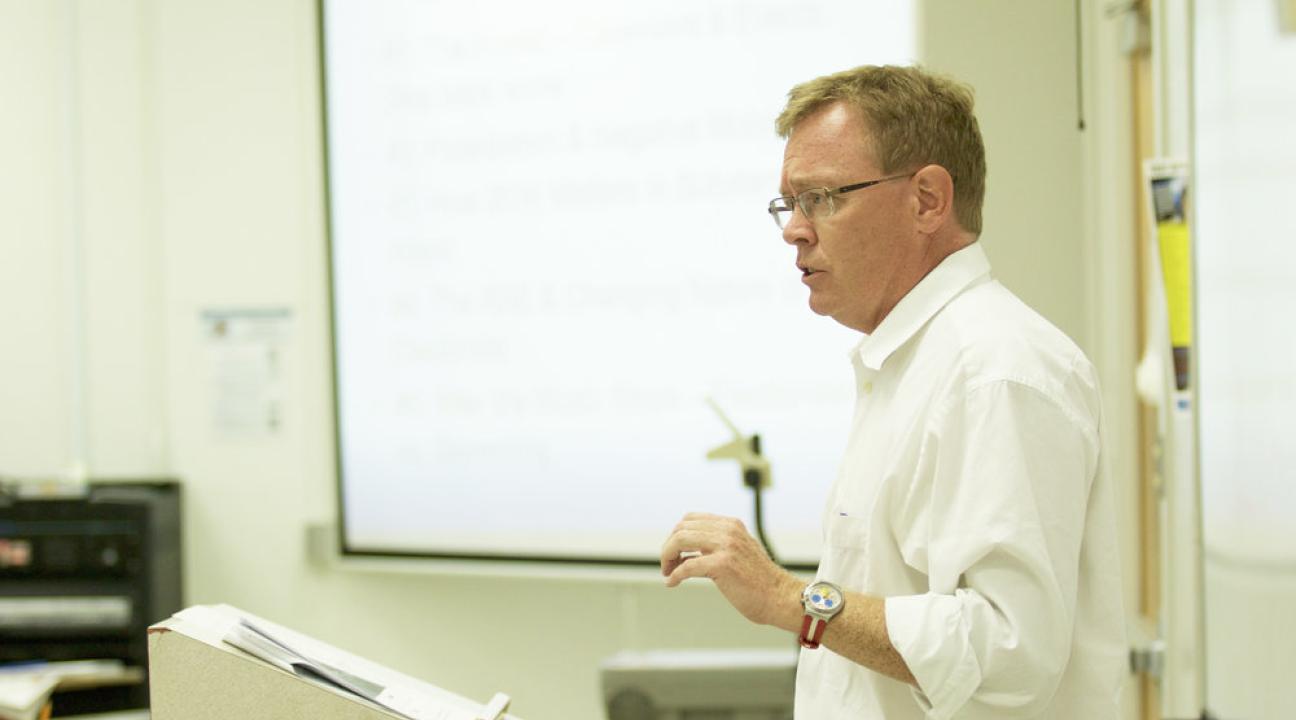 david mccuan lecturing 