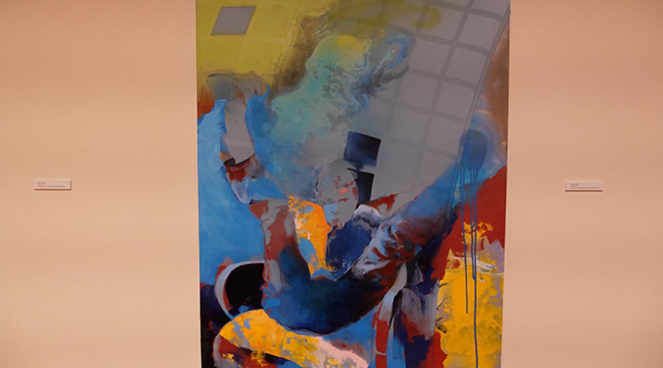 Ryan Patton's "Net" painting