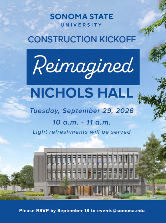 Nichol's Hall Kickoff Event Flyer