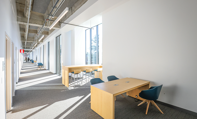 Stevenson Hall hallway