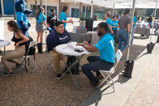 On March 3 and 4, students are able to visit Career Center Pop-Ups in Salazar Plaza to get resources and support prior to the upcoming Career Fairs.