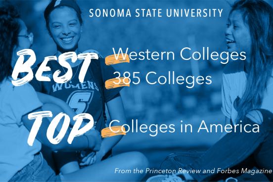Sonoma State rankings Money and Forbes Magazine