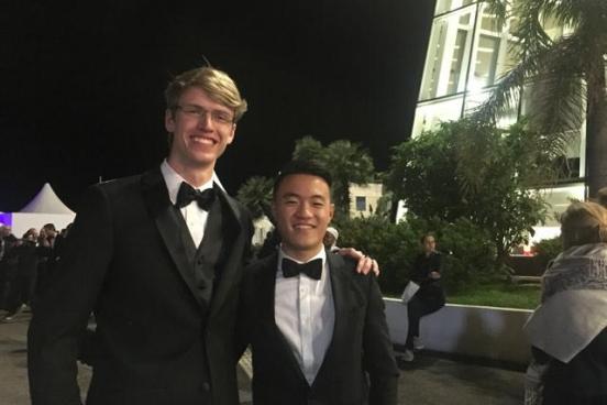 Ryan Harvey and Jason Gorelick at Cannes Film Festival