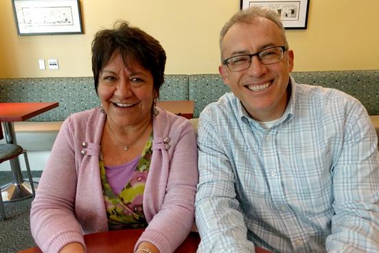 Elisa Velasquez and Daniel Malpica