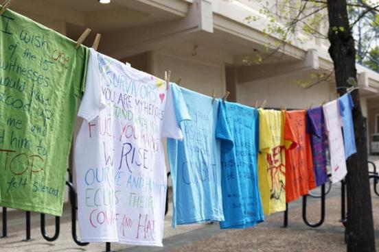 Clothesline Project Sonoma State 2019