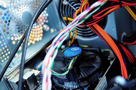 inside of a computer