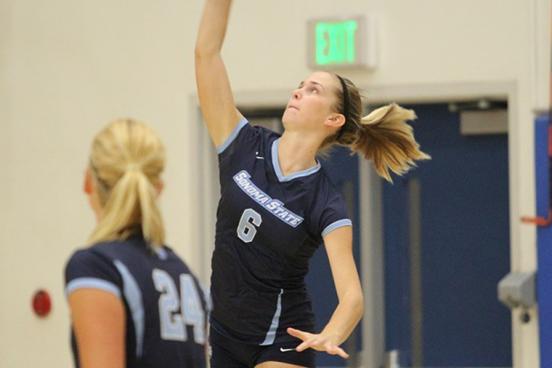 Courtney Seda in action