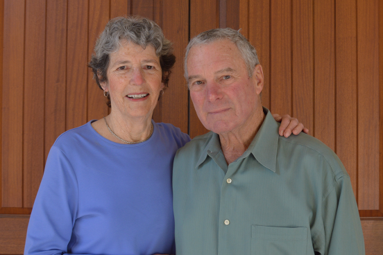 Anne Benedetti, left, Dan Benedetti, right