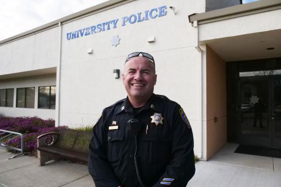 Chief Dougherty's swearing in ceremony is Aug. 9 at 4 p.m. // Photo by Francisco Carbajal
