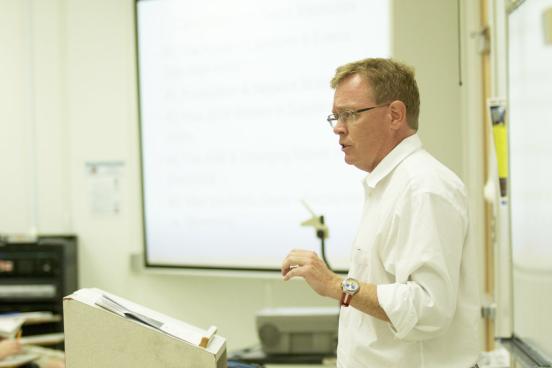 david mccuan lecturing 