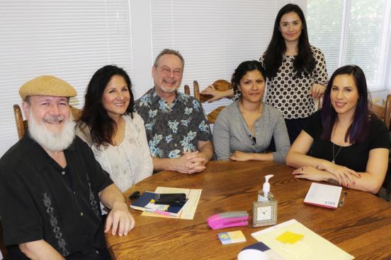 Francisco Vazquez with members of Latino Service Providers