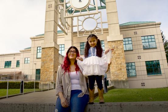 lucero alvarez vieyra with her daughter mia