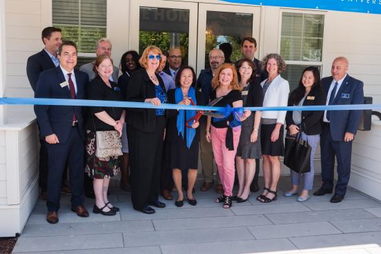 Ribbon-cutting for Sonoma State Marina Crossing Apartments 