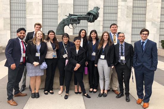 Sonoma State Model United Nations at National Model United Nations Conference