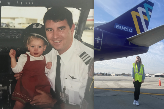 Aviation has always been a part of Molly Oates' life