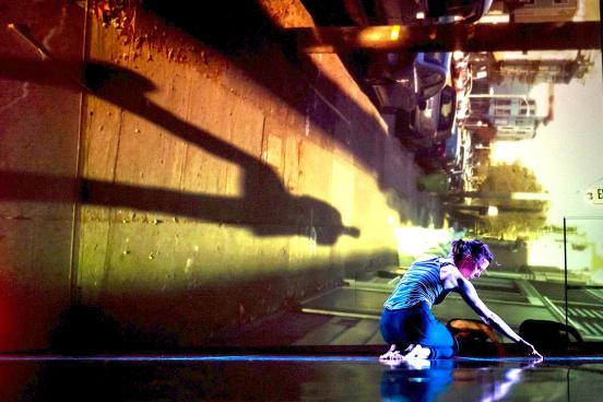 SSU alum Nichele Van Portfleet performs as part of You Are Here with CALI & CO dance of San Francisco. Photo by Myray Reames
