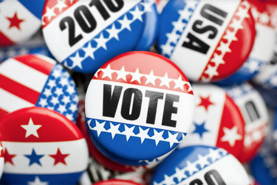 Vote 2016 buttons