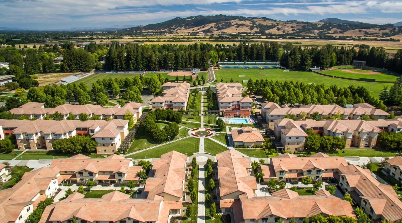 Campus aerial view