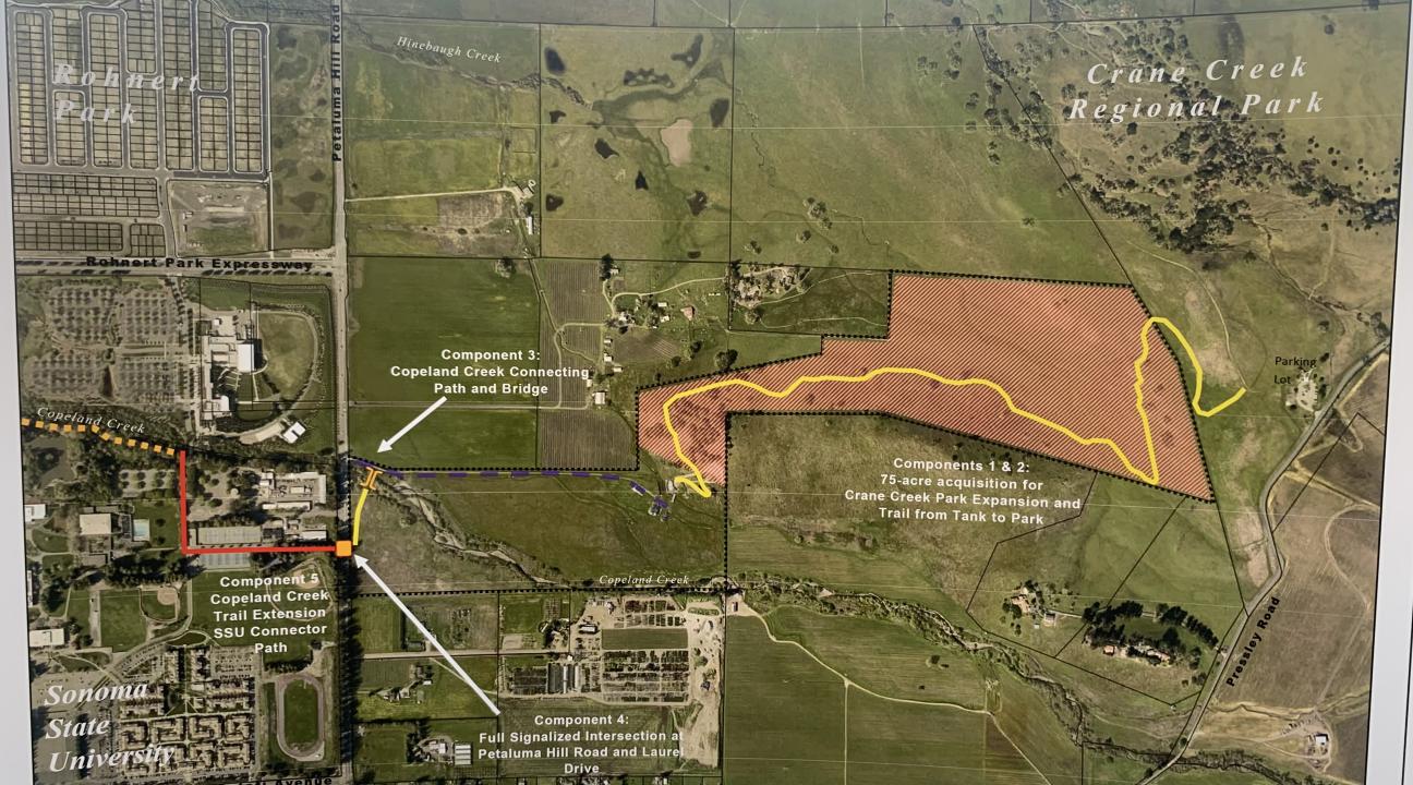 Trail groundbreaking