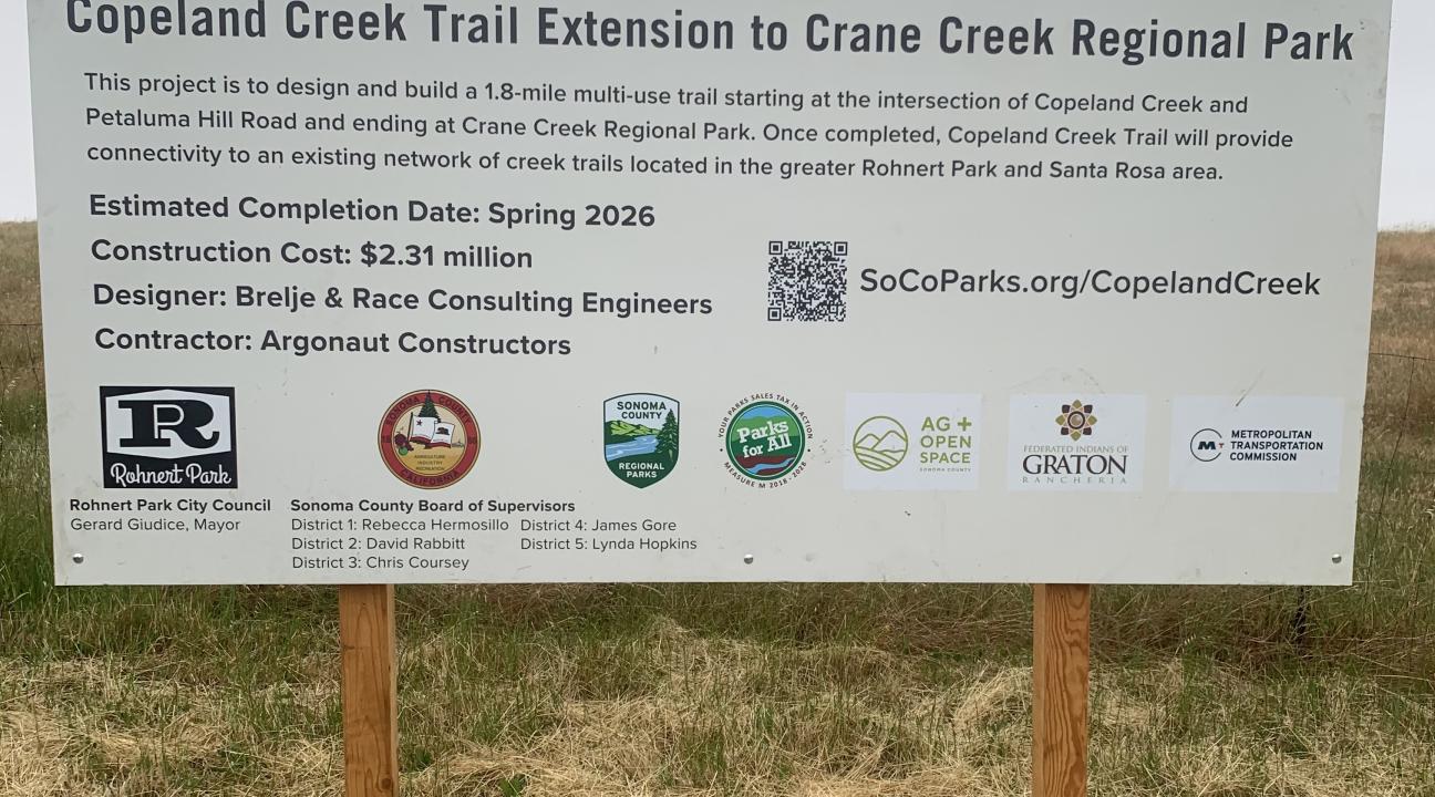 Trail groundbreaking