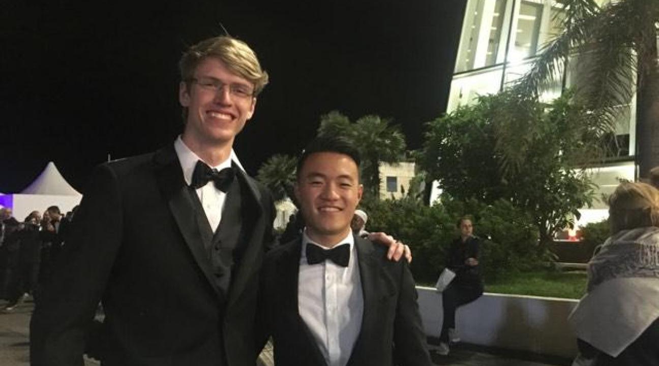 Ryan Harvey and Jason Gorelick at Cannes Film Festival