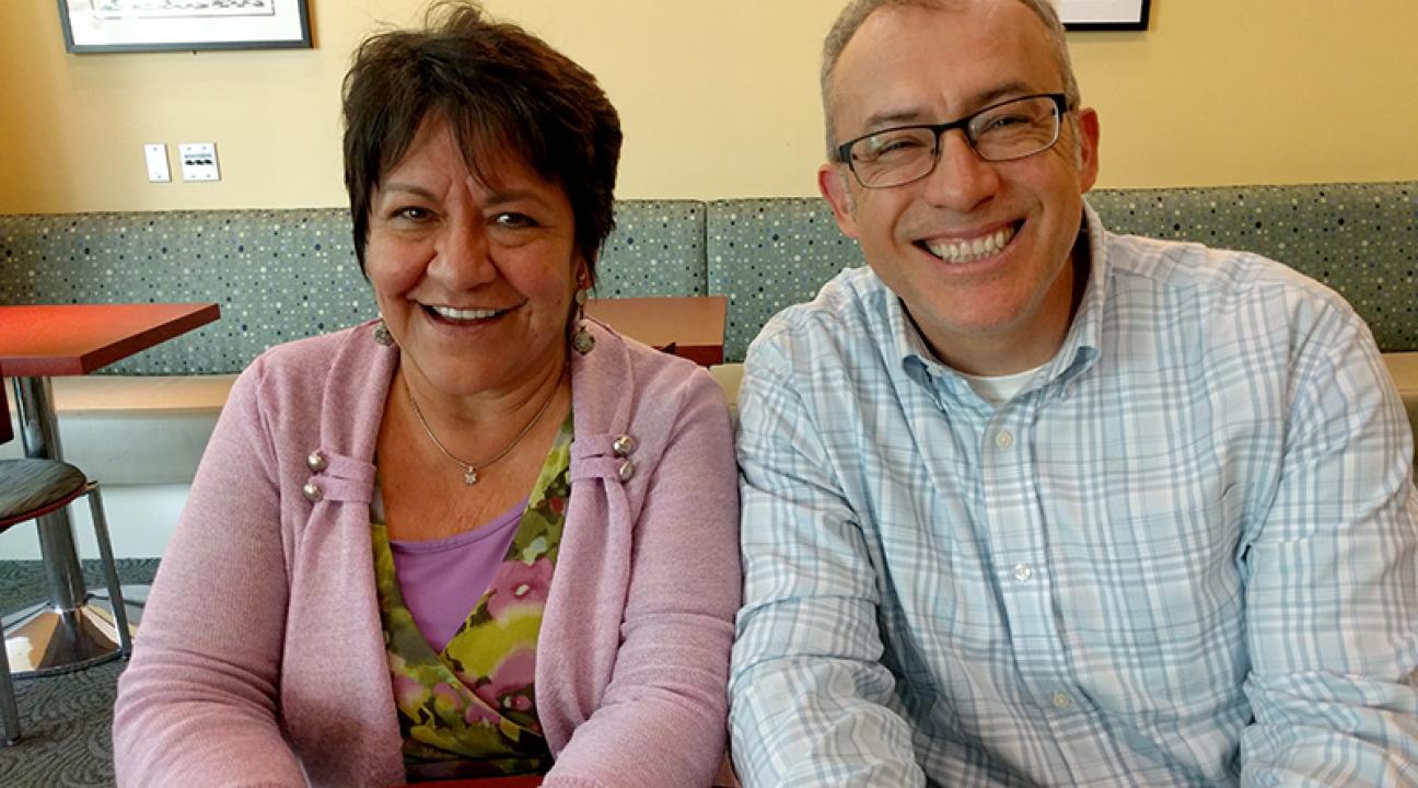 Elisa Velasquez and Daniel Malpica