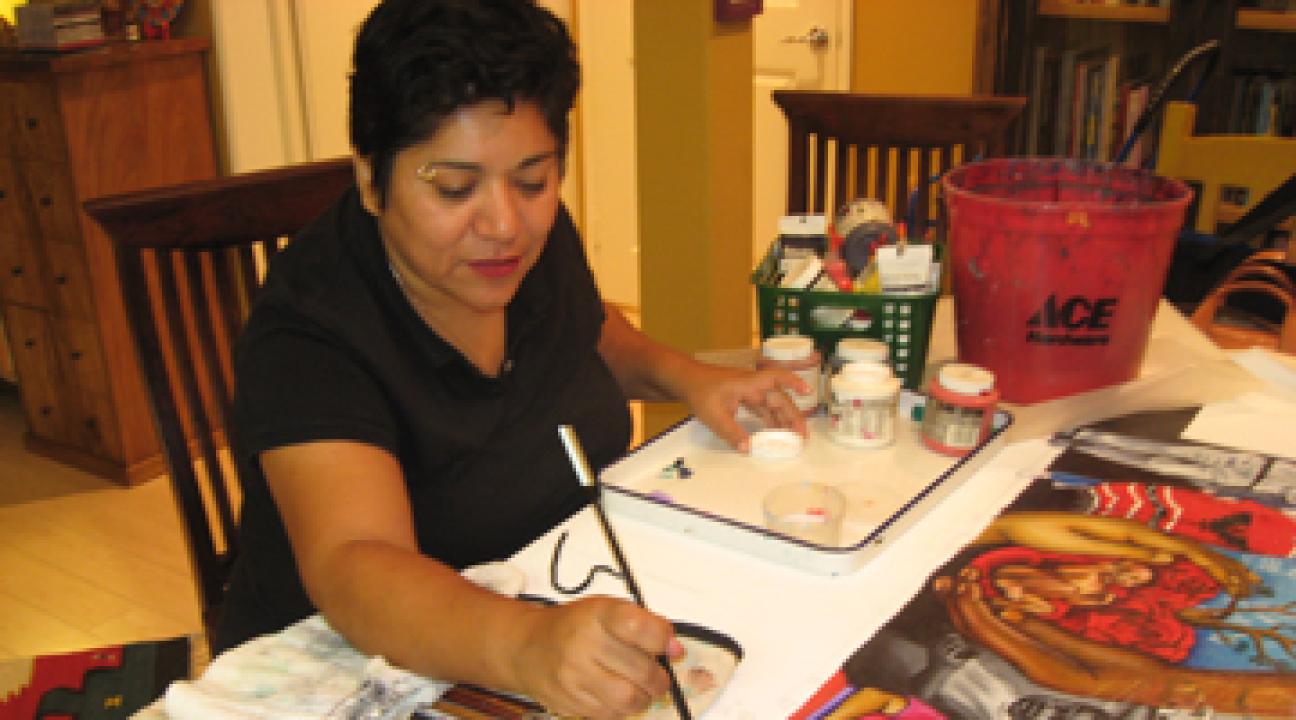 alma lopez painting