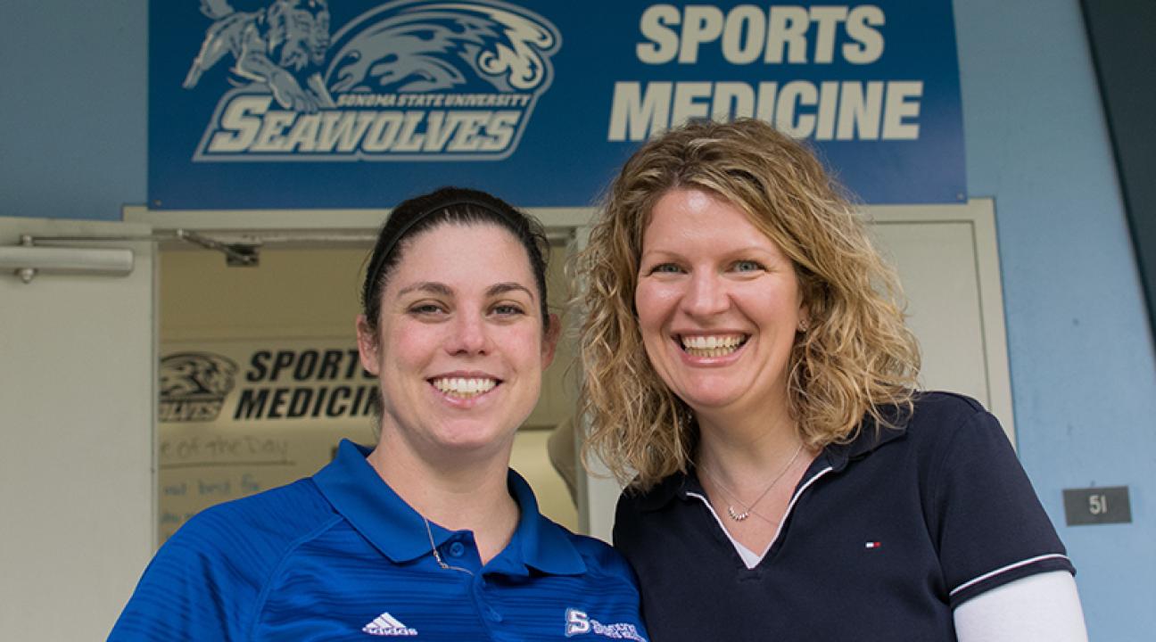 Julie Rudy and Carrie Cheadle