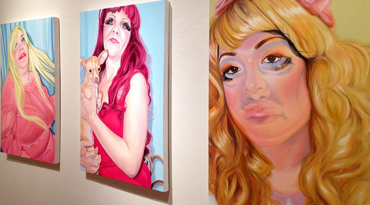 Paintings by Dayana León