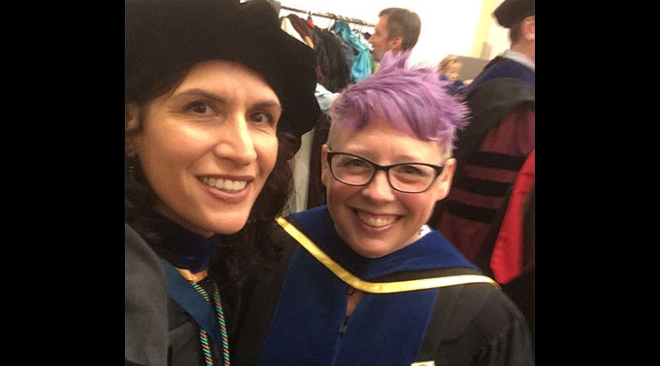 Carmen Works and Jennifer Lillig