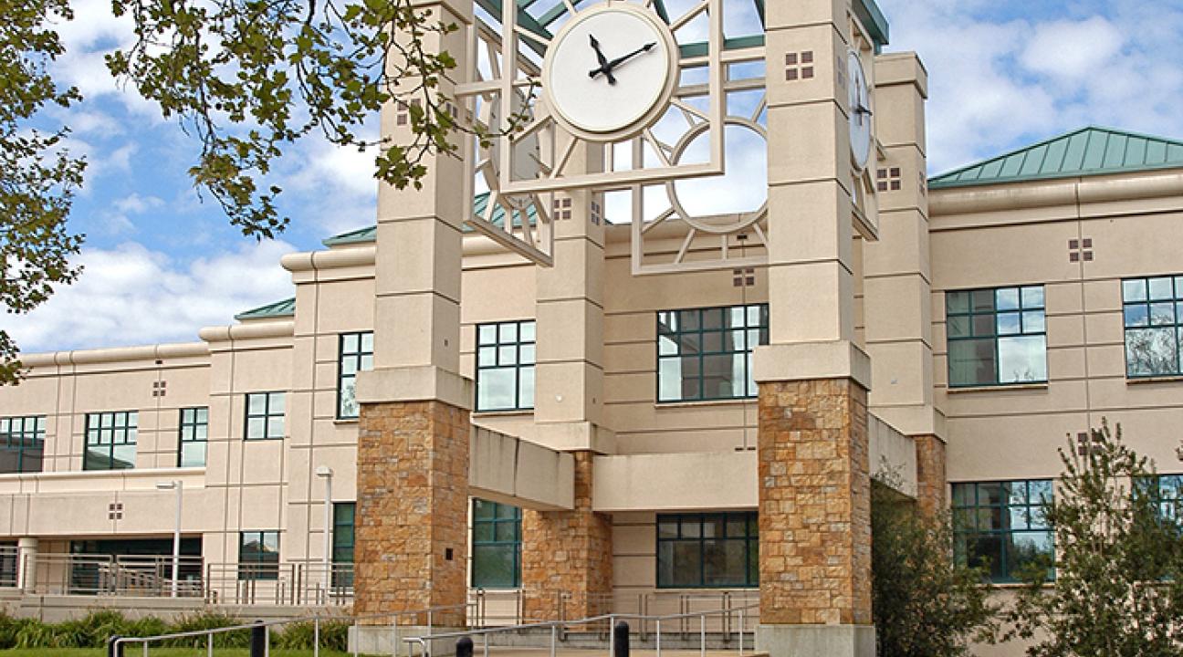 clock tower at sonoma state