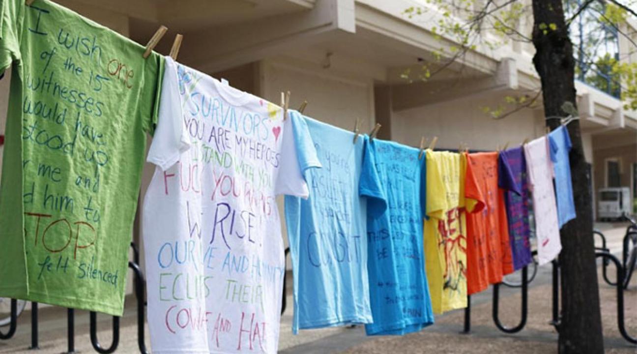 Clothesline Project Sonoma State 2019