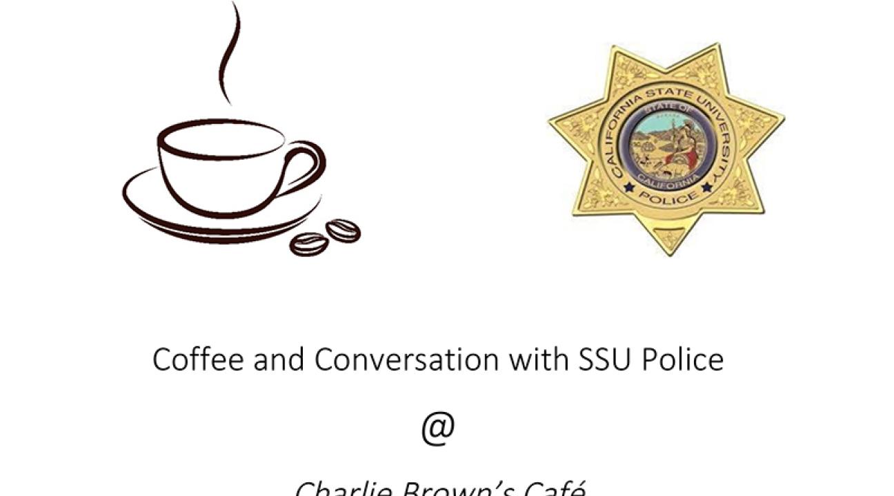 coffee with ssu police flyer