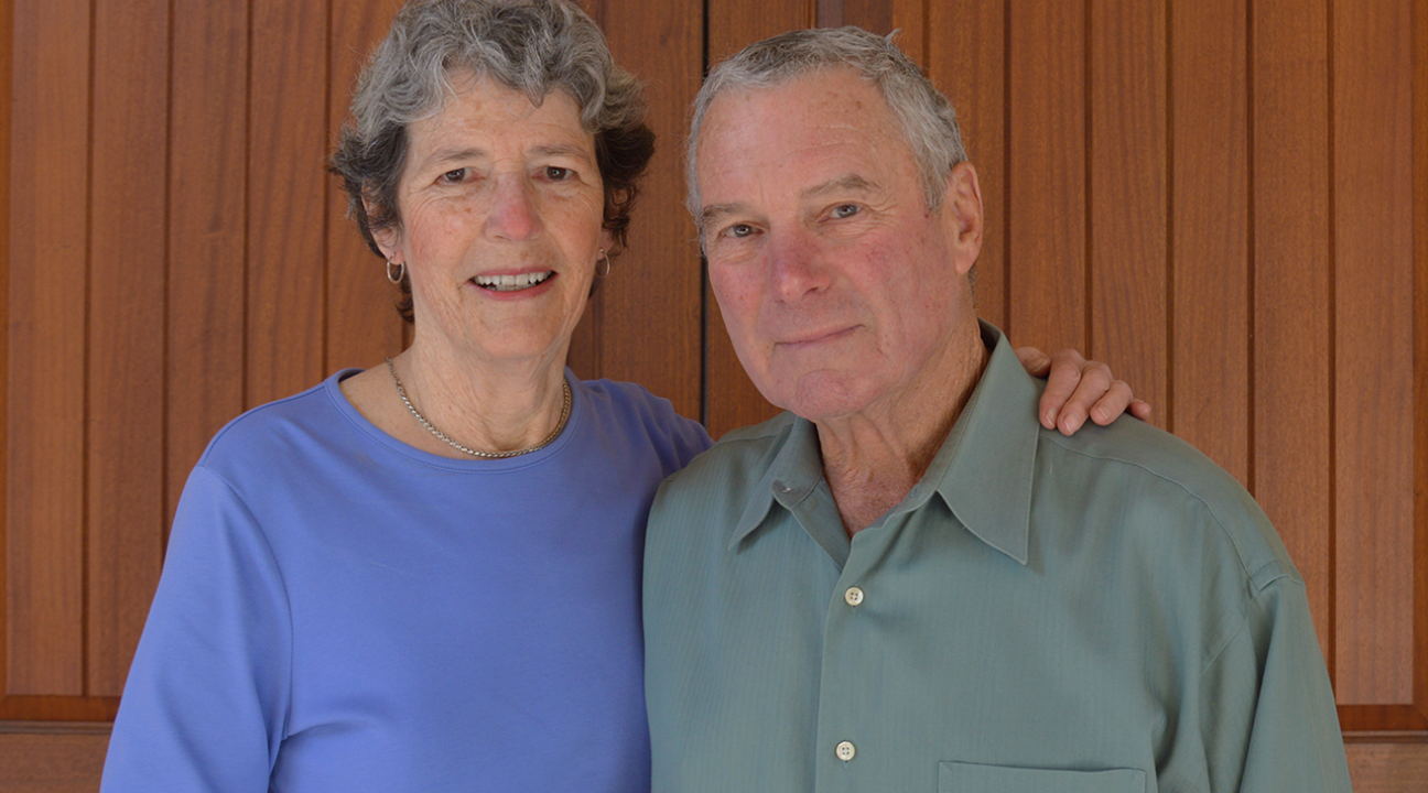 Anne Benedetti, left, Dan Benedetti, right