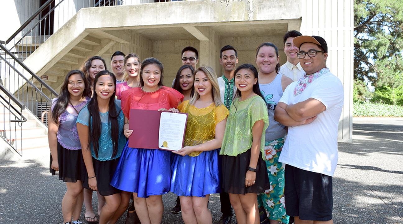 FAASSU receiving proclamation 