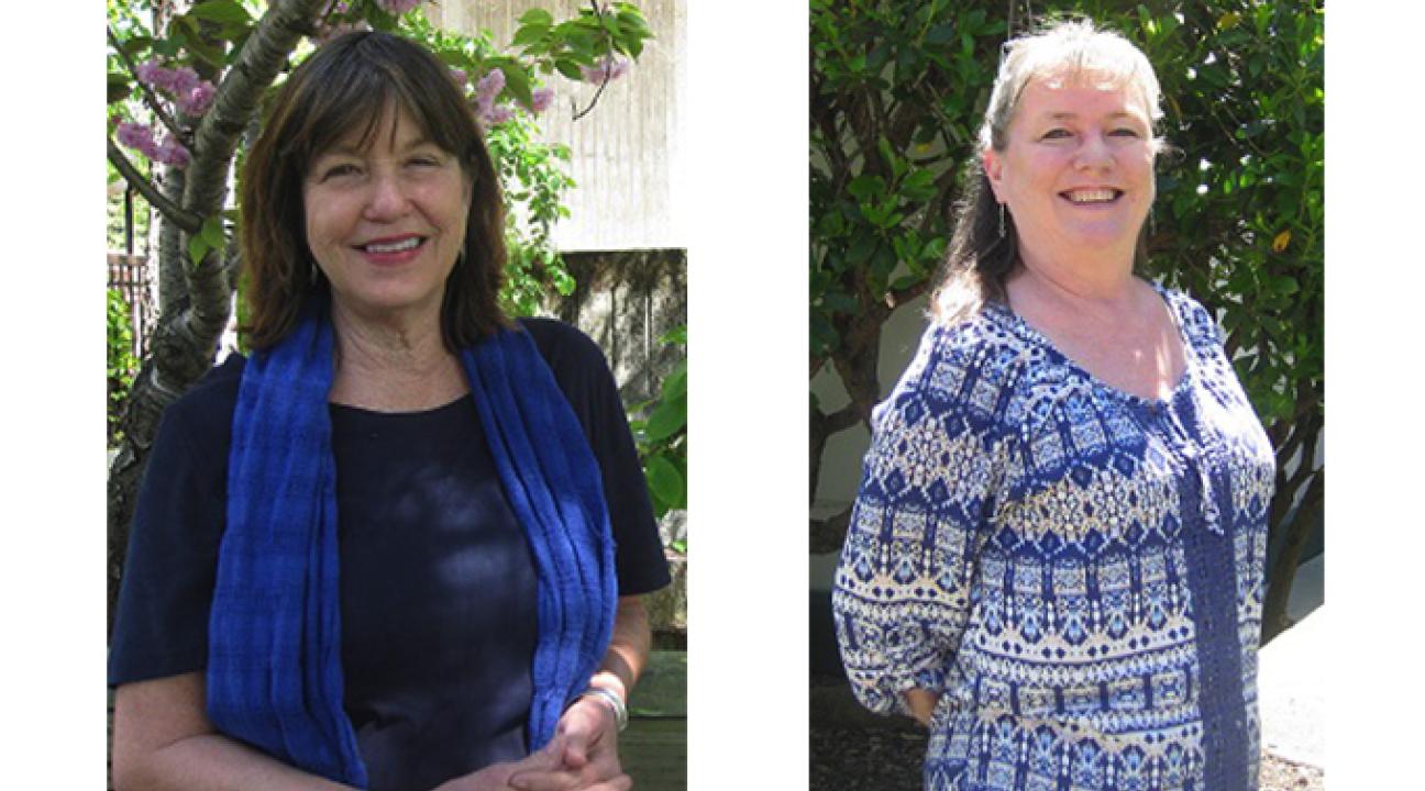 Martha Ezell and Vicki Irey