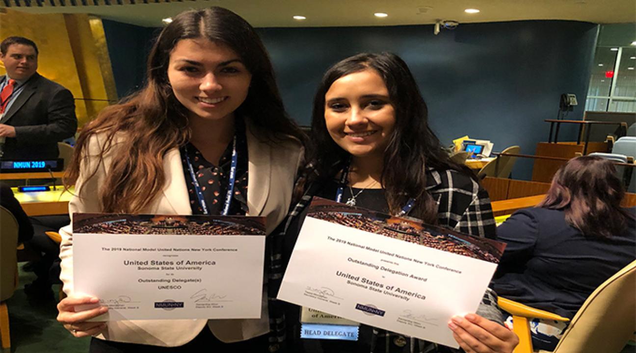 Sonoma State Model United Nations at National Model United Nations Conference