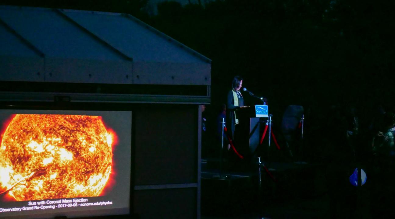 demo at observatory