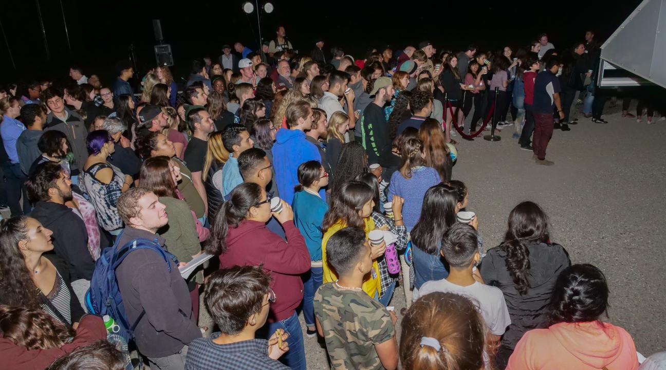 large crowd 