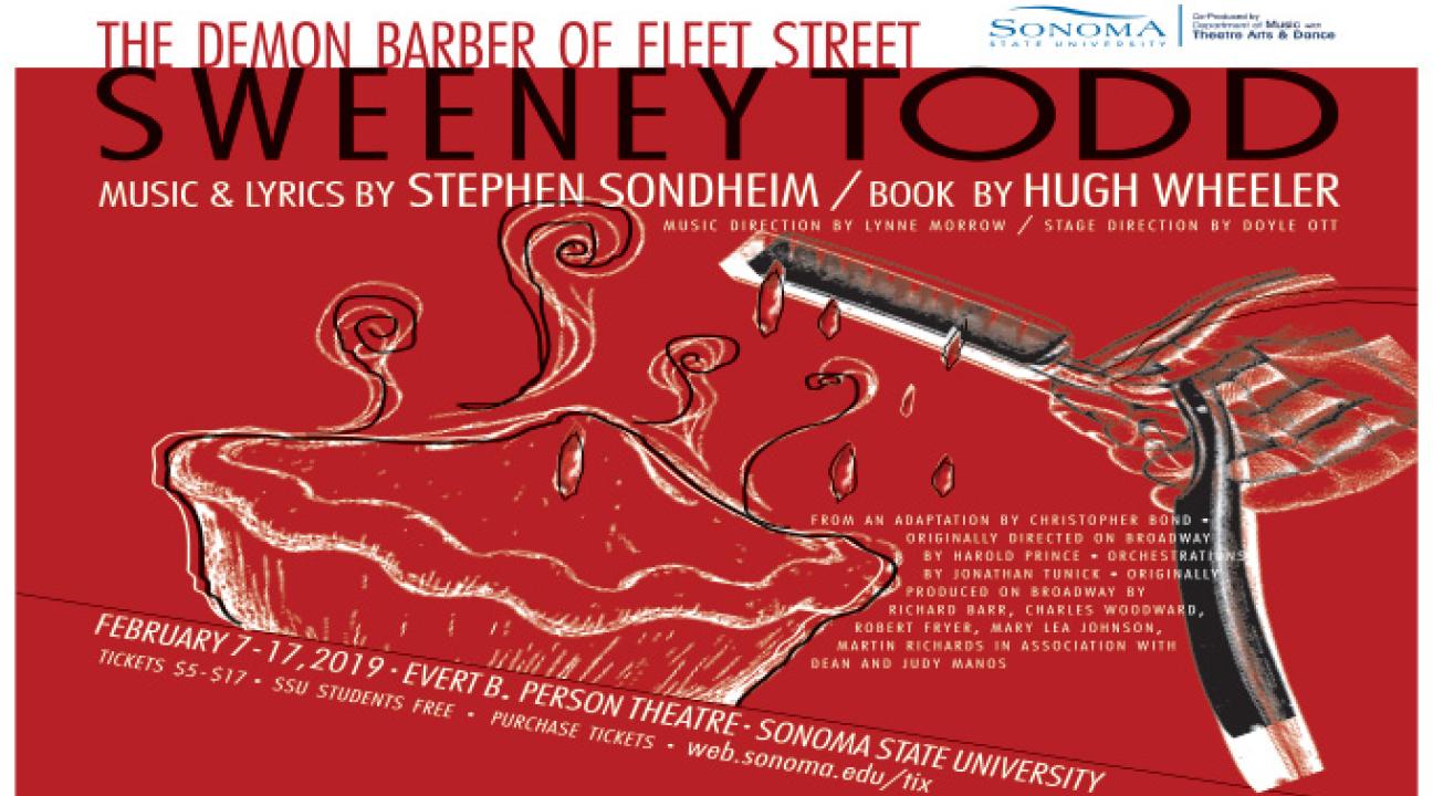 "Sweeney Todd - The Demon Barber of Fleet Street" 2019, Sonoma State University