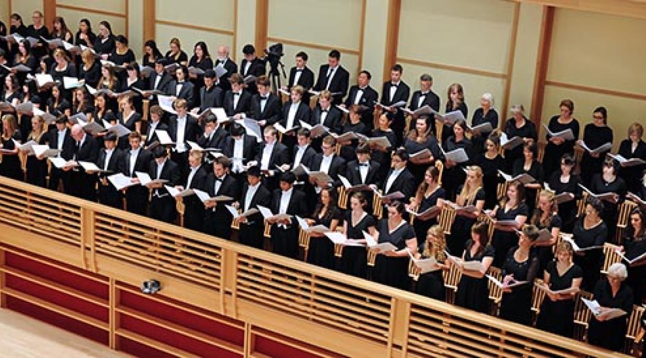 Sonoma State University choir performs