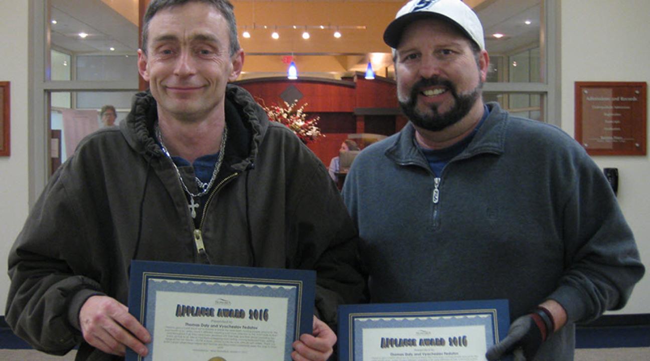 Vyacheslav Fedotov and Thomas Johnson