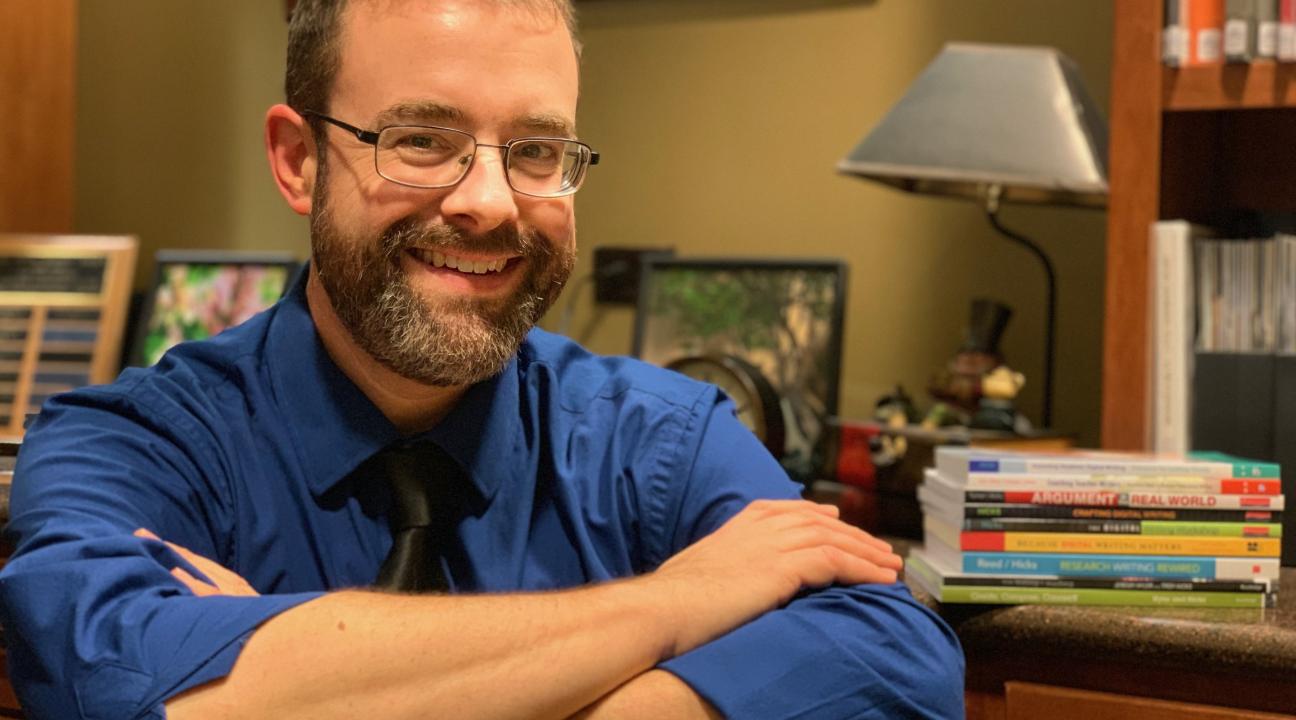 Dr. Troy Hicks, co-director of the NEH-funded grant, is a professor of English and education at Central Michigan University.