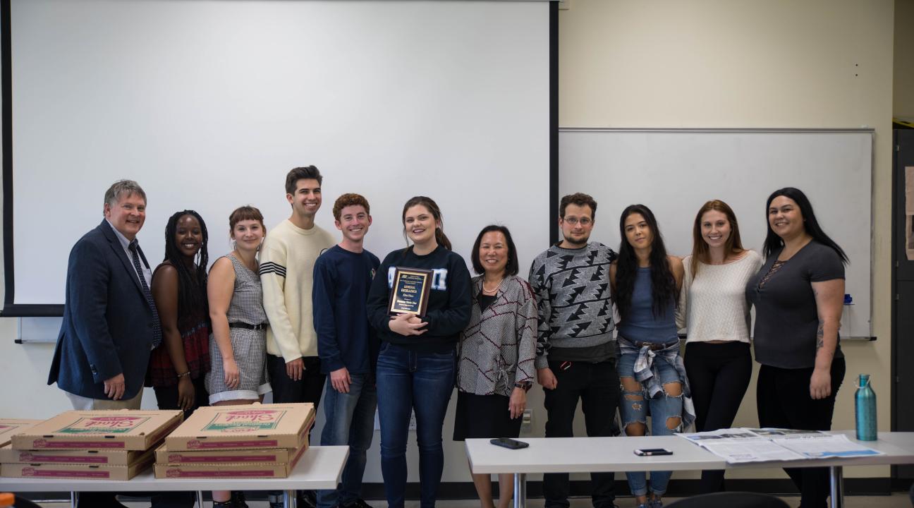 The SSU Star was named by the American Scholastic Press Association as one of the “Most Outstanding College Newspapers for 2017-2018.” 