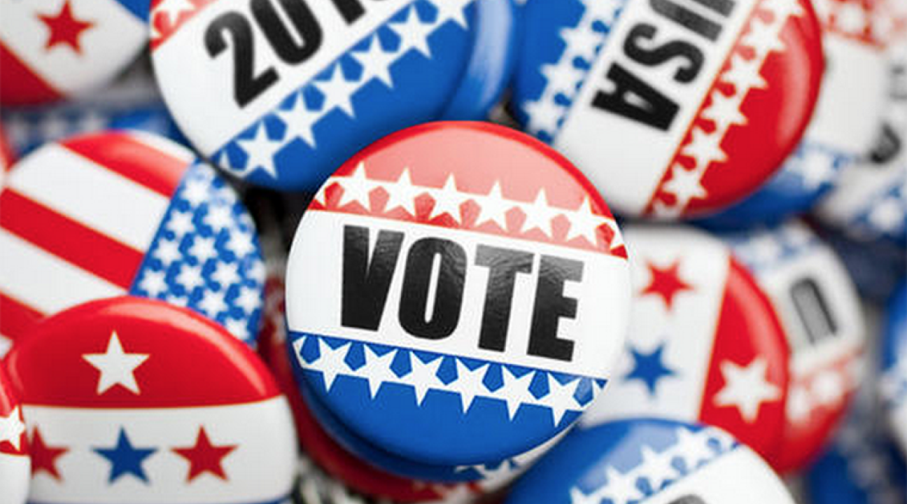 Vote 2016 buttons