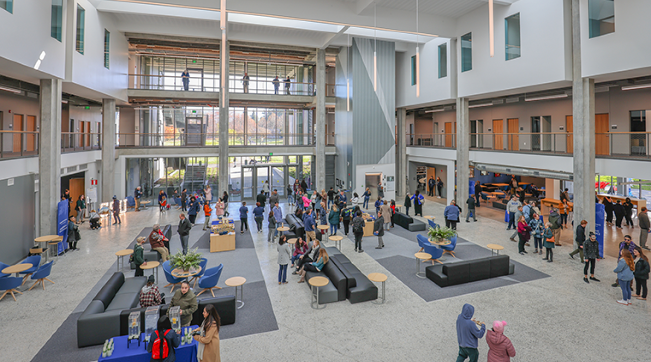 Stevenson Hall atrium