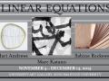 linear equations poster
